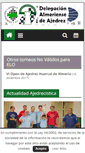 Mobile Screenshot of ajedrezalmeria.es